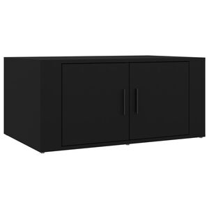 vidaXL Stolić za kavu crni 80 x 50 x 36 cm od konstruiranog drva