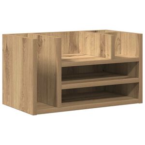 vidaXL Organizator stola Hrast artisan 44,5 x 24 x 25 cm