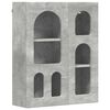 vidaXL Viseći ormarić s policom ELST Betonska siva 59 x 20 x 71,5 cm