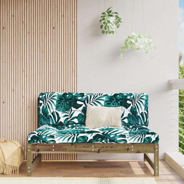 vidaXL Srednja sofa 120x80 cm od impregnirane borovine