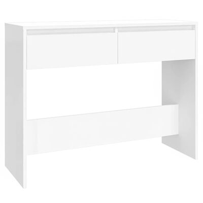 vidaXL Konzolni stol bijeli 100 x 35 x 76,5 cm od iverice