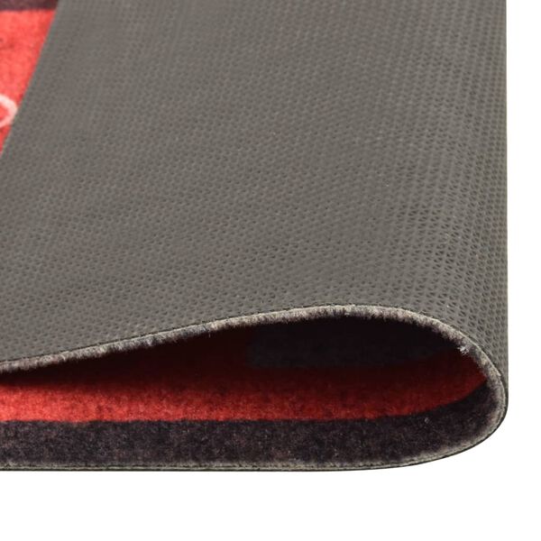 vidaXL Kuhinjski tepih s uzorkom rajčica perivi 60 x 300 cm