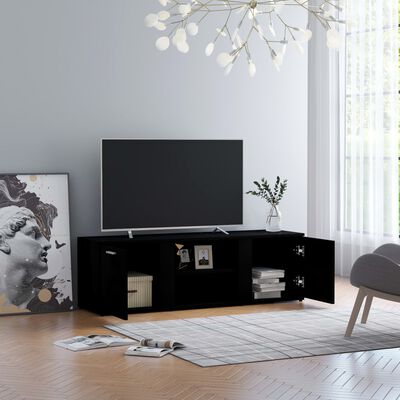 vidaXL TV ormarić crni 120 x 34 x 37 cm od iverice