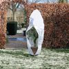 423509 Nature Winter Fleece Cover with Zip 70 g/m&sup2; White 2,5x2x2 m