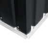 vidaXL Vrtno spremi&scaron;te 257 x 298 x 178 cm metalno antracit