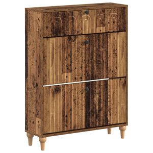 vidaXL Ormar za cipele ALKMAAR 78 x 24 x 103 cm Konstruirano drvo