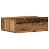 vidaXL Plutajući noćni ormarić staro drvo 40x32x15cm konstruirano drvo