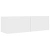 vidaXL 3-dijelni set TV ormarića bijeli od konstruiranog drva
