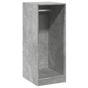 vidaXL Ormar siva boja betona 48x41x102 cm od konstruiranog drva