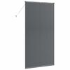 vidaXL Venecijanski zastore Tamno siva 220 x 110 cm Aluminij