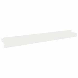 vidaXL Ograda oko Travnjaka 10 kom. 100 x 10 x 8 cm Čelik Bijela