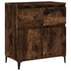vidaXL Komoda boja dimljenog hrasta 60 x 35 x 70 cm konstruirano drvo