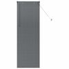 vidaXL Venecijanski zastore Tamnosiva 175 x 60 cm Aluminij