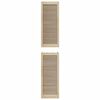 vidaXL Ormarna vrata s vratima 2 pcs Prirodna 140.5 x 2.1 x 49.5 cm