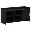 vidaXL Ormar za cipele 100 x 39 x 51 cm Konstruirano drvo Crni hrast