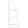 vidaXL Radni stol s policama bijeli 102 x 50 x 117 cm