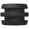 vidaXL Bumpers za stonotni nogomet 16 kom. Crna 3 x 3 x 2 cm TPE