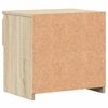 vidaXL Noćni ormarići 2 kom boja hrasta 40x30x39 cm konstruirano drvo