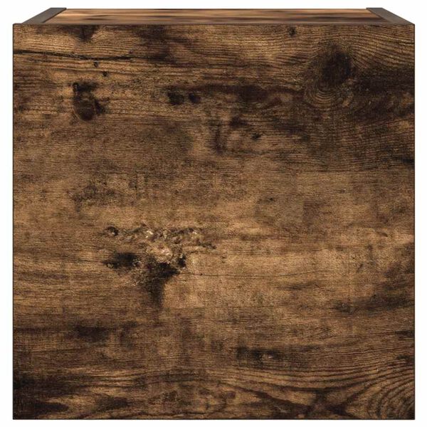 vidaXL Zidni TV ormarići 4 kom boja dimljenog hrasta 30,5 x 30 x 30 cm