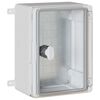 vidaXL Upravljački ormar Siva 25 x 13 x 24 cm ABS plastika