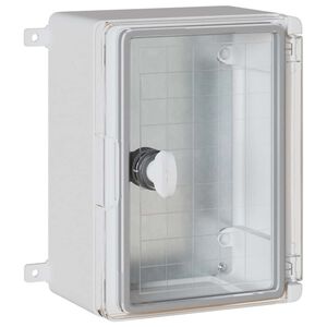 vidaXL Upravljački ormar Siva 25 x 13 x 24 cm ABS plastika