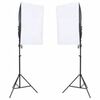 vidaXL Fotografska oprema sa setom svjetala, pozadinom i reflektorom
