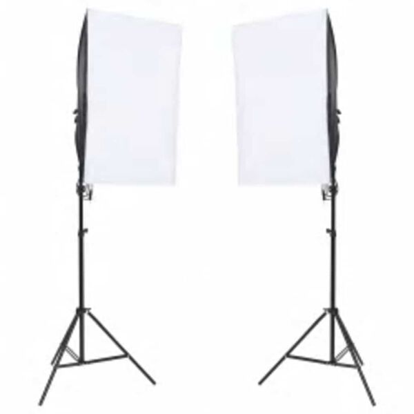 vidaXL Fotografska oprema sa setom svjetala, pozadinom i reflektorom