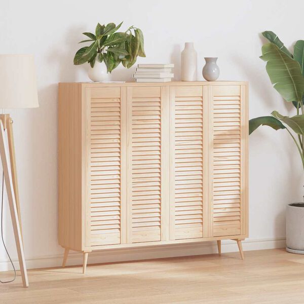 vidaXL Vrata za ormarić rešetkasti dizajn 4 kom 99x29,5 cm borovina