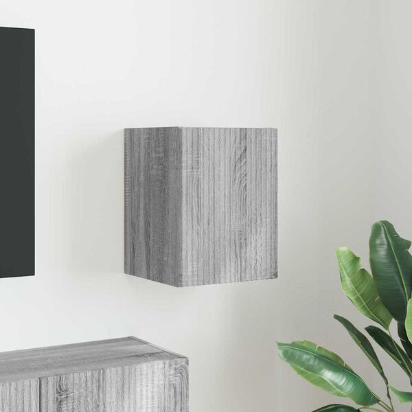 vidaXL TV zidni ormar Siva Sonoma 30 x 31 x 40 cm Konstruirano drvo