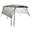 vidaXL Tenda bimini s 4 luka i mrežastim zidovima 243x(185-198)x137 cm