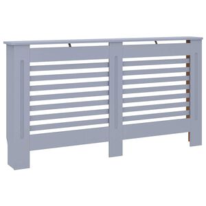 vidaXL Pokrov za radijator antracit 152 x 19 x 81,5 cm MDF