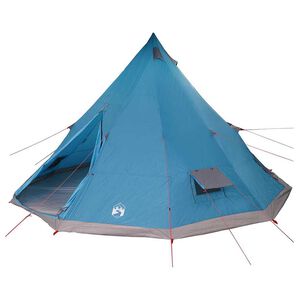 vidaXL Tipi &scaron;ator s krovom s pohranom Plava 560 x 560 x 300 cm taft