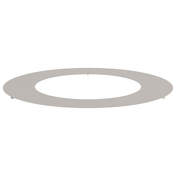 vidaXL pogodno za ravne drvene prstenove 5 pcs Smeđa &Oslash;50 / 80 cm