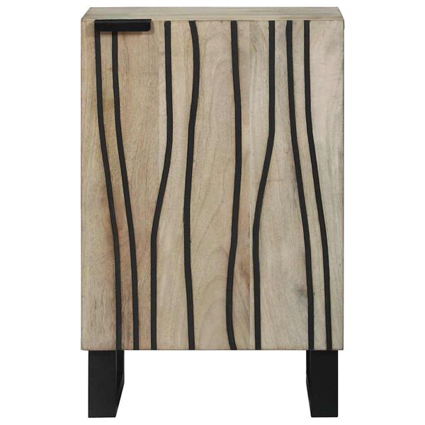 vidaXL Kupaonski ormarić za sudoper s policom Bijelo 38 x 33,5 x 58 cm