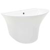 vidaXL Sudoper Bijelo 56 x 48 x 42 cm Glazirana keramika