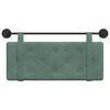 vidaXL Držeće uzglavlje Zidne Morska zelena 110 x 55 x 5 cm Bar&scaron;un
