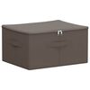 vidaXL Kutija za spremanje Netkana tkanina 43 x 34 x 23 cm 33,6 L Siva