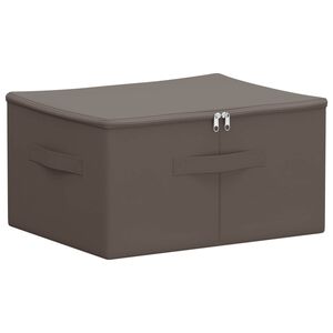 vidaXL Kutija za spremanje Netkana tkanina 43 x 34 x 23 cm 33,6 L Siva