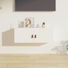 vidaXL Zidni ormarić bijeli 80 x 30 x 30 cm od masivne borovine