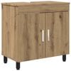 vidaXL Toaletna jedinica Hrast artisan 60 x 35 x 60 cm