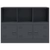 vidaXL Komoda antracit 99 x 39 x 73 cm čelična