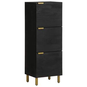 vidaXL Visoka komoda crna 40 x 33 x 110 cm od konstruiranog drva