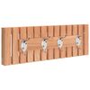 vidaXL Zidna vje&scaron;alica 42 x 8,5 x 14 cm od masivnog drva oraha