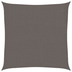 vidaXL Sjenica Jedro HDPE Pravokutna 3.6x3.6 m Antracit boja