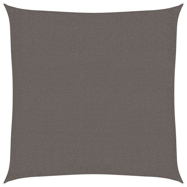 vidaXL Sjenica Jedro HDPE Pravokutna 3.6x3.6 m Antracit boja