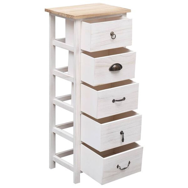 vidaXL Bočni ormarić 35 x 25 x 87 cm od drva paulovnije