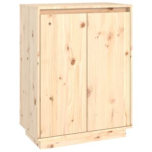 vidaXL Ormarić za cipele 60 x 35 x 80 cm od masivne borovine