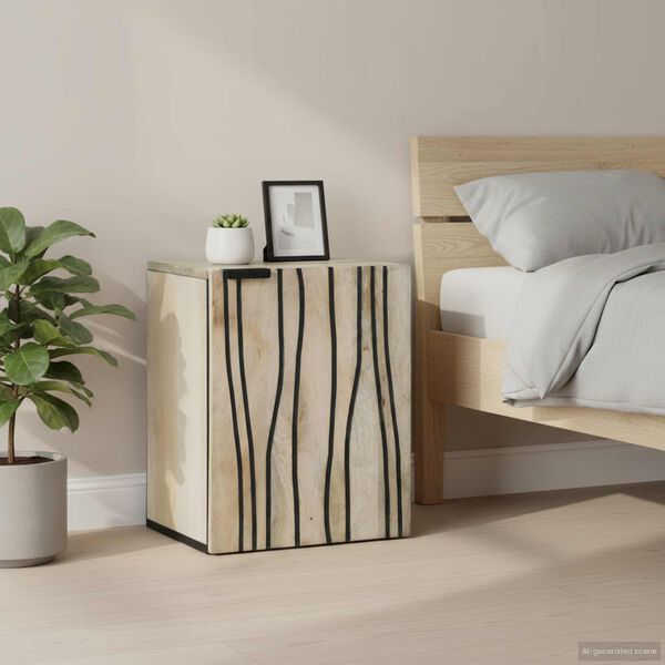 vidaXL Kupaonski ormarić za sudoper s policom Bijelo 38 x 33,5 x 48 cm