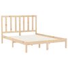 vidaXL Okvir za krevet od masivnog drva 160 x 200 cm