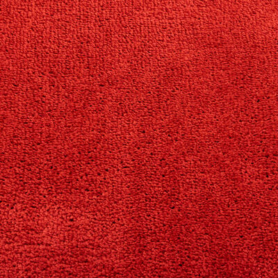 vidaXL Tepih OVIEDO kratkih vlakana crveni 100 x 200 cm